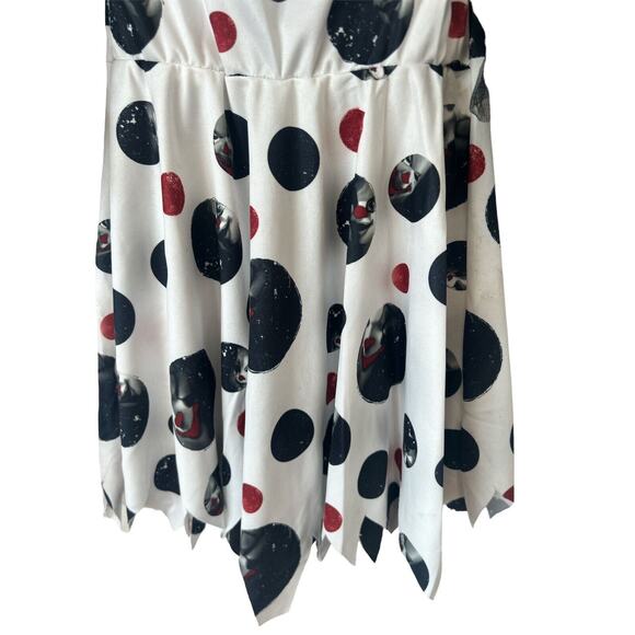 California Costume Creepy Clown Costume Girls Size Small  Halloween Goth Scary‎ - Picture 10 of 14